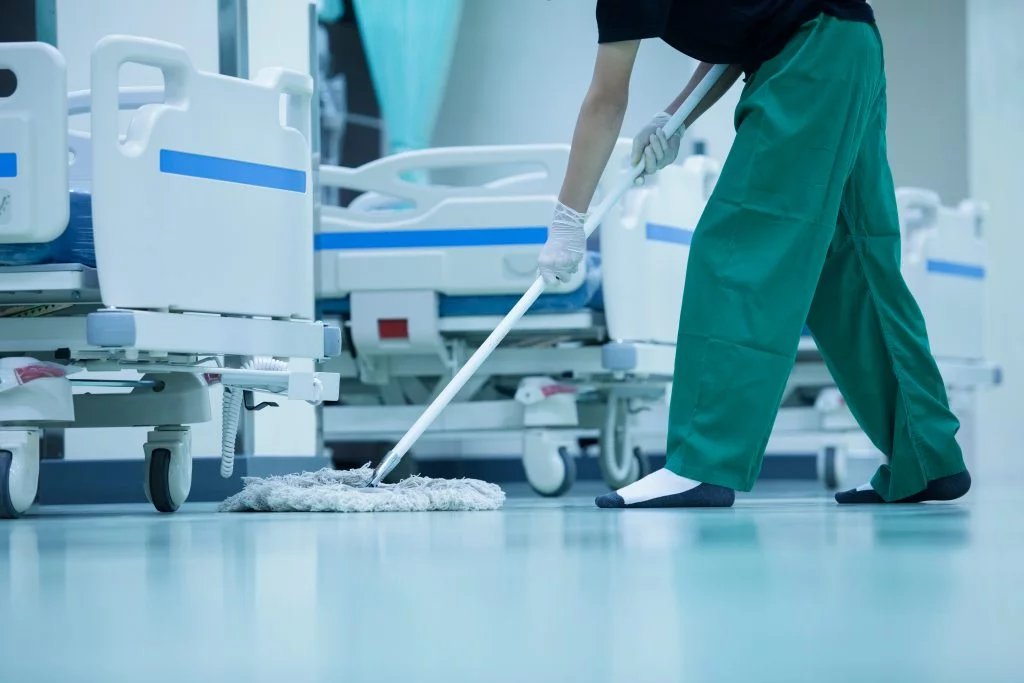 Housekeeping and Upkeeping Services in Hospitals.