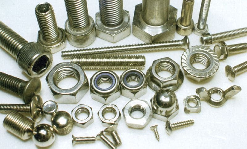 Supply of Fasteners (MS, HT, SS, etc.).